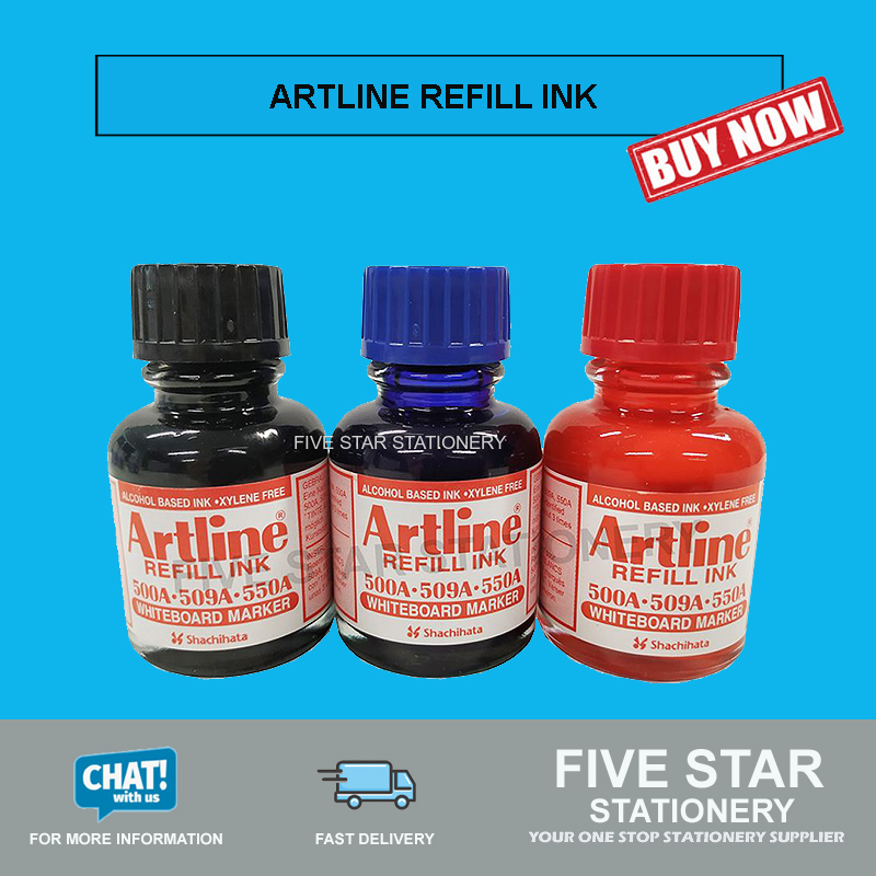 (VARIANCE) ARTLINE ESK50A 20ml Refill Ink For Whiteboard Markers