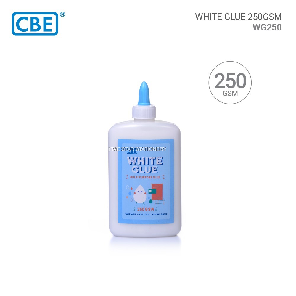 fivestar2u CBE Liquid White Glue Multipurpose White Glue WG60 / WG250
