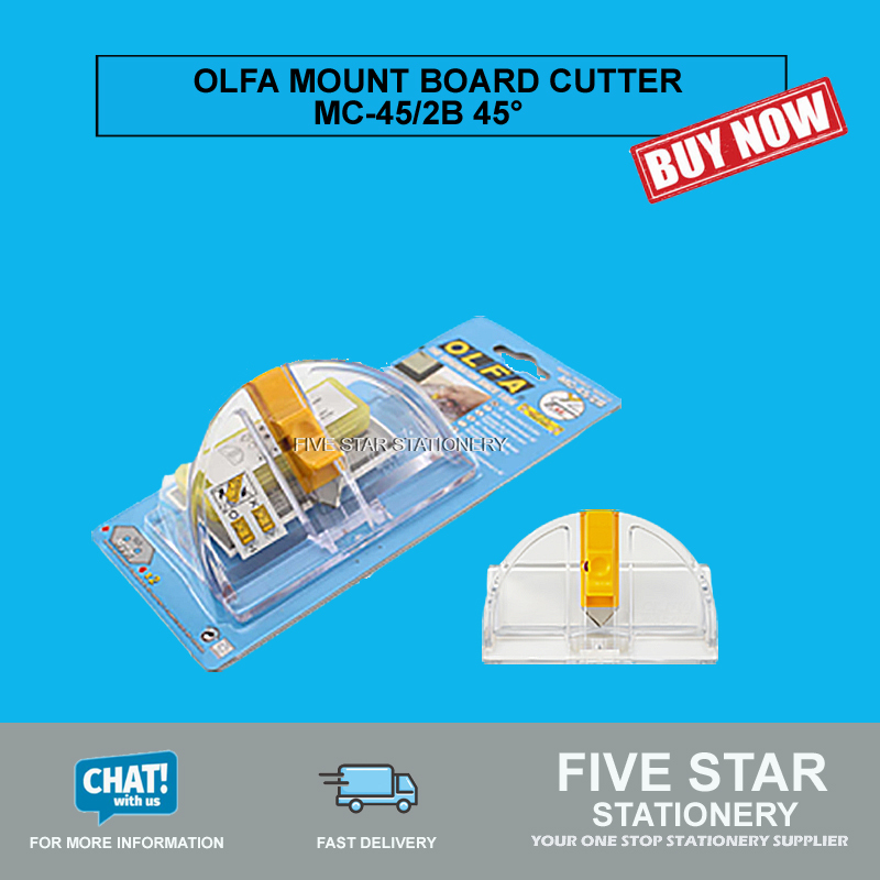 OLFA MC45/2B 45° Mount Board Cutter Hobby Craft & Utility