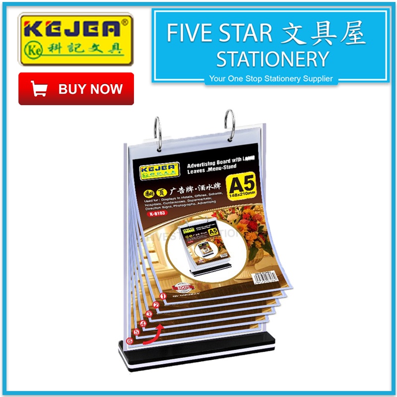 KEJEA K6103 FLIP MENU STAND A5